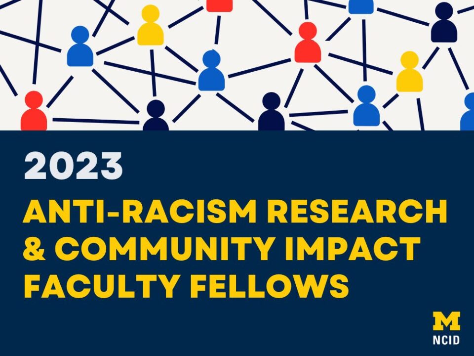 Thumbnail that says "2023 Anti-Racism Research & Community Impact Faculty Fellows>