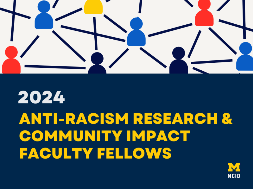 Thumbnail that says "2024 Anti-Racism Research & Community Impact Faculty Fellows>