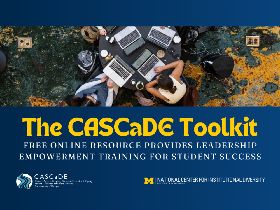 Decorative thumbnail with the title of the CASCAdE Toolkit on it